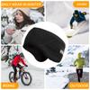 Осень Зима Защита Ушей Мужчины Женщины Велоспорт Утепленные Уши Теплые Складные Ветрозащитные Вязаные Двойные Теплые Наушники Шапка для Бега Горячая