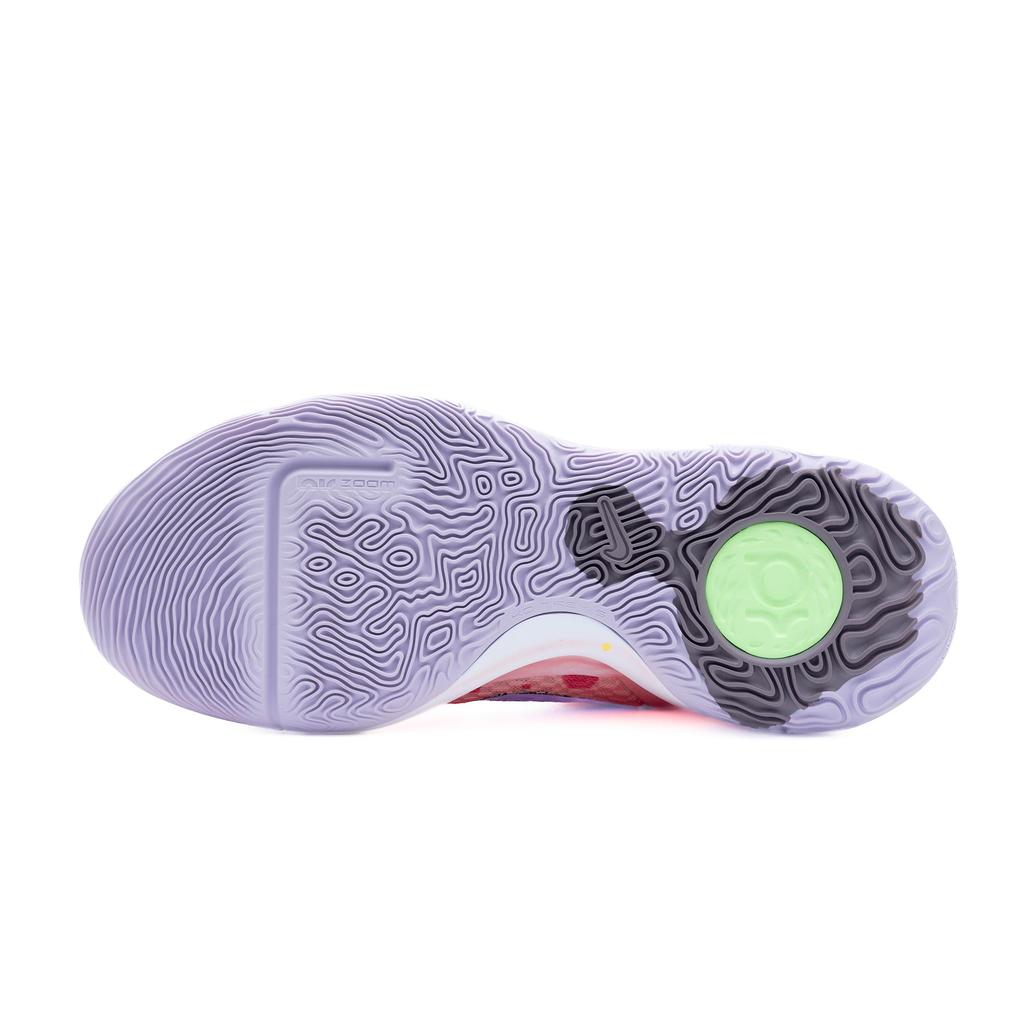 Nike KD Trey 5 IX Naughty Castle Abrasion Resistant Breathable Mid top Basketball Shoes Unisex Yellow Pink DJ6922-100(Team240-)