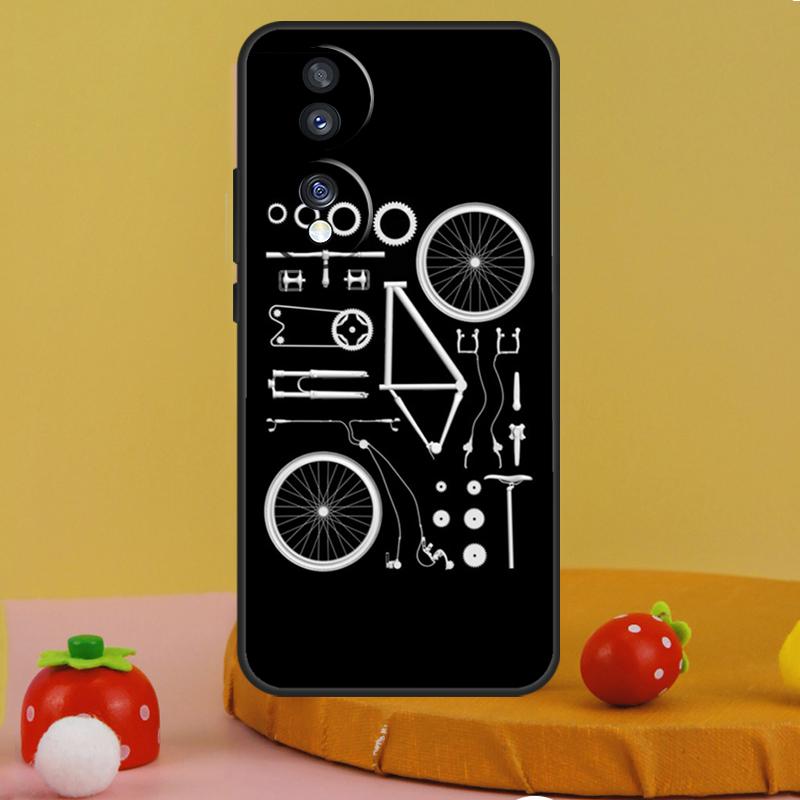 Велоспорт Велосипед Велосипед Смешной Чехол Для Honor 200 Magic 5 6 Pro X9c X9a X8a X7a X6a X7 X8 X9 X8b X9b 50 70 90 Lite Чехол