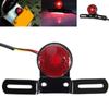 Motorbike Tail Light Side Mount License Stop Number Plate Bracket Universal New