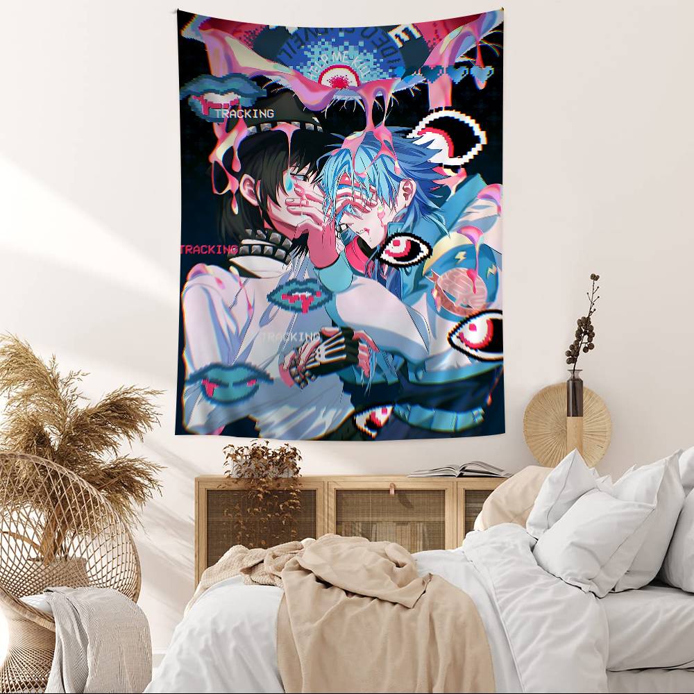 DDRAMAtical Murder Hippie Wall Hanging Tapestries Bohemian Wall Tapestries Mandala INS Home Decor