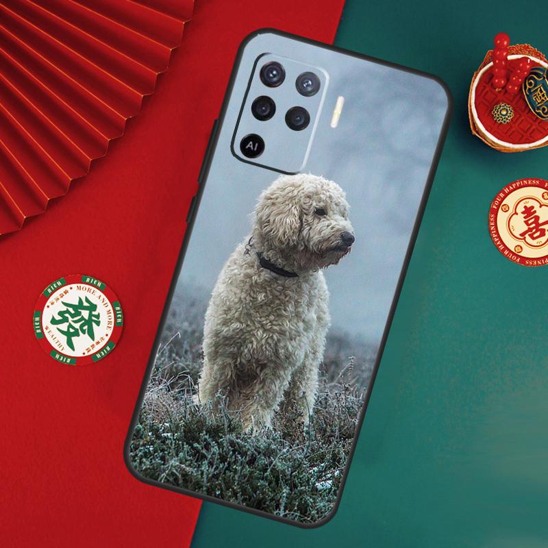 Чехол для щенка Бишон Фризе для Oppo A78 A98 A58 A38 A18 A54 A74 A94 A80 A60 A40 A96 A76 A16 A15 A17 A57 A5 A6 Pro