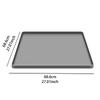 Silicone Washing Machine Dust Cover Antislip Protection Pad Refrigerator Cabinet Top Protector Waterproof Pad Tableware Placemat