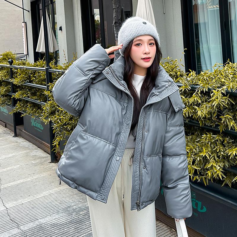 Зимняя хлопковая куртка с капюшоном для женщин, теплая утолщенная стеганая куртка, модная зимняя одежда 2025, новая хлопковая куртка высокого класса