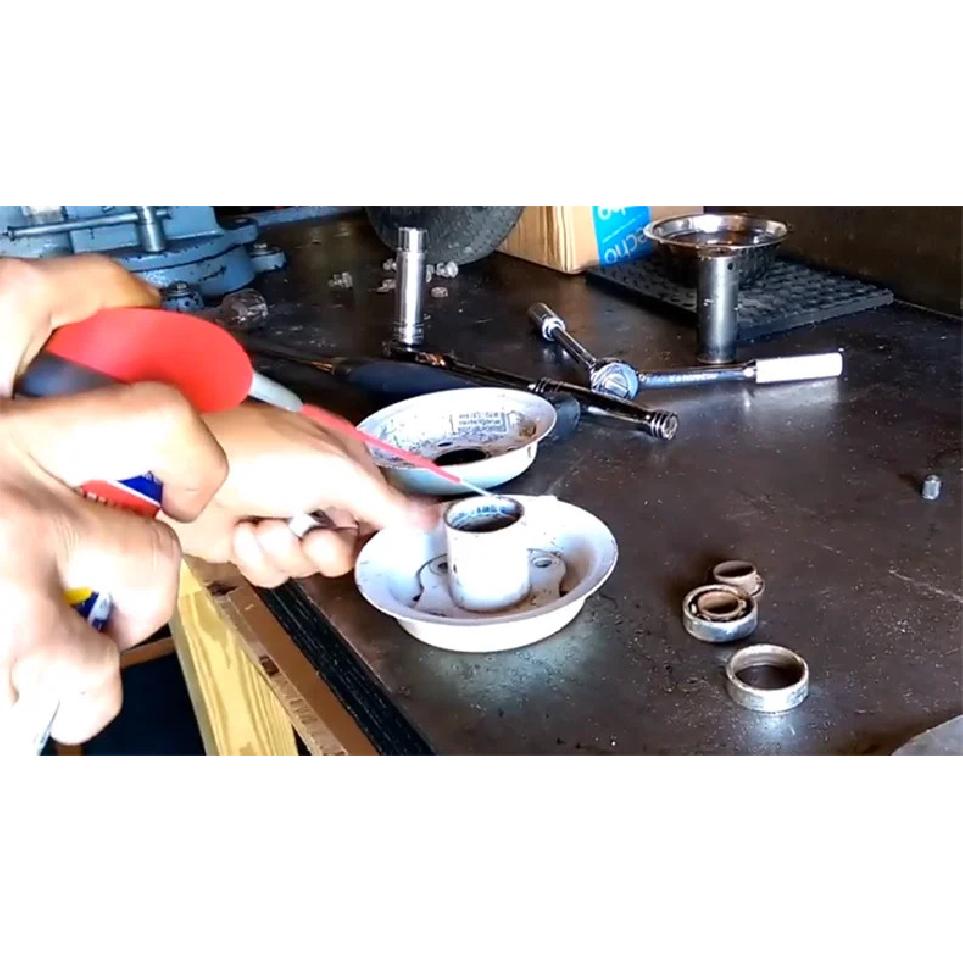 4Pcs F6003 F6003RS Bearing F6003-19-2RS 19x35x11 mm ABEC-1 Flange Ball Bearings F6003-RS Garden Cart Wheel Bearing