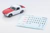 TOMYTEC Tomica Limited Vintage Масштаб Toyota Sports 800 Пользовательский цвет 1965 Готовый 336044 1/64 LV-215a Спецификация, Белый/Красный, Модель, Модель,