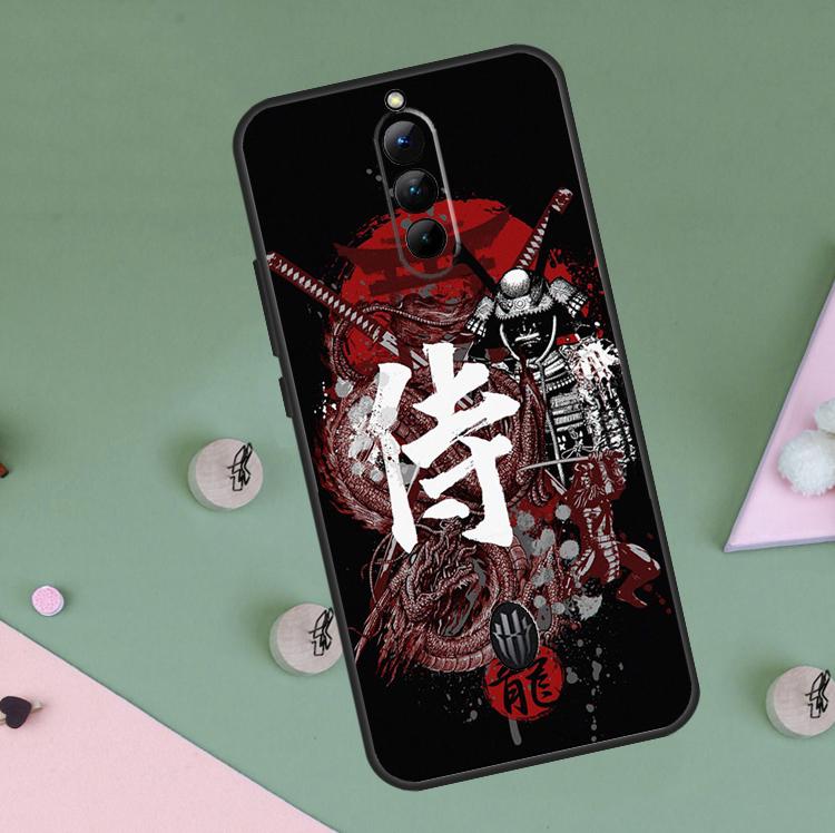 Кейс в стиле Самурайский Япония Искусство Для Red Magic 9 8 10 Pro Plus 6 6S 7S 7 Pro 5G 6R RedMagic 9S 8S 10S Pro Plus Чехол