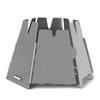 Folding Wood Stove Folding Stainless Steel Hexagon Wood Stove Outdoor Camping Pocket Burning Stoves for Picnic Hiking