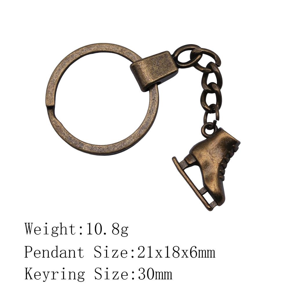 Кольца-брелоки на годовщину свадьбы Музыкальные Спортивные Брелоки Женские Сумки Кольцо для ключей Материал
