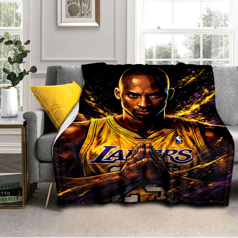 Lakers Legend Celebration Blanket Lightweight Ideal Bedding Blanket Perfect for Travel, Camping, Living Rooms, Offices, Sofas, Fan Christmas gift