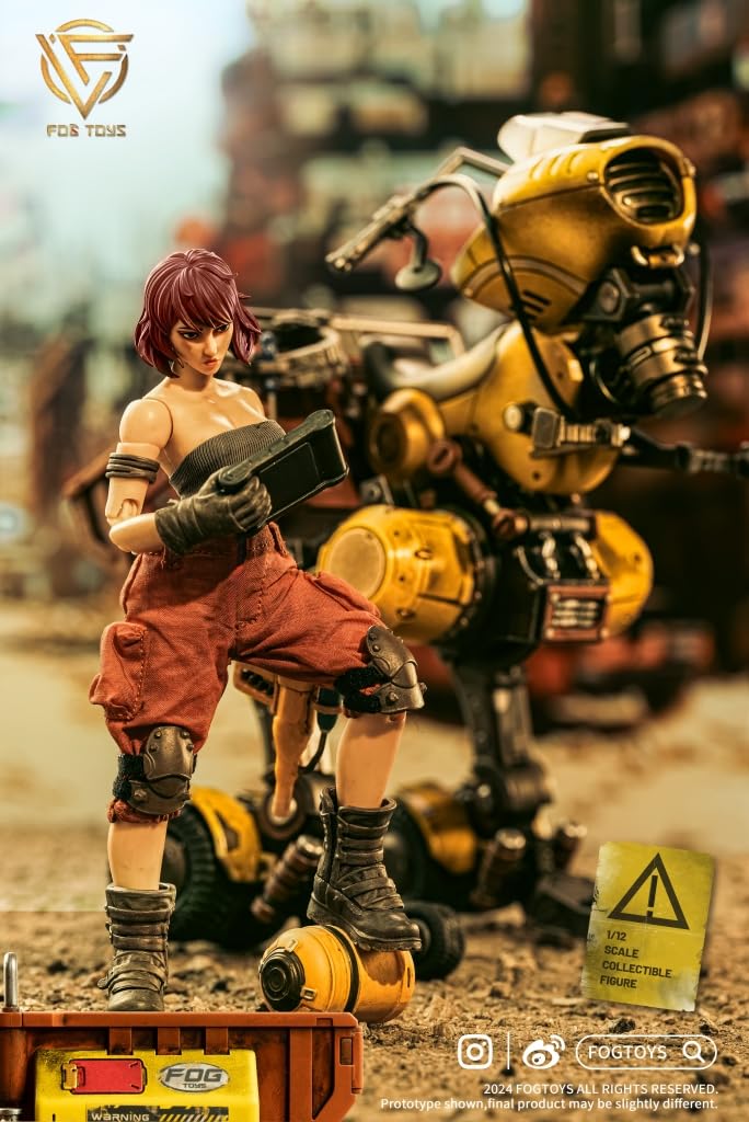 FOGTOYS Fantasy Alphabet Series EA02 M scale окрашенная подвижная фигурка 1/12 POM&ABS&PVC&ткань&магнит