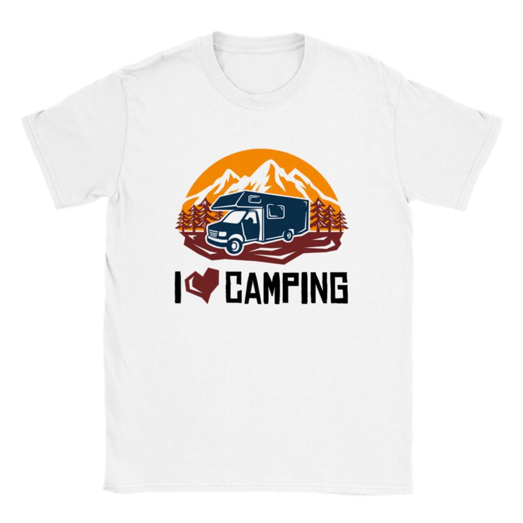I Love Camping Classic Unisex Crewneck T shirt