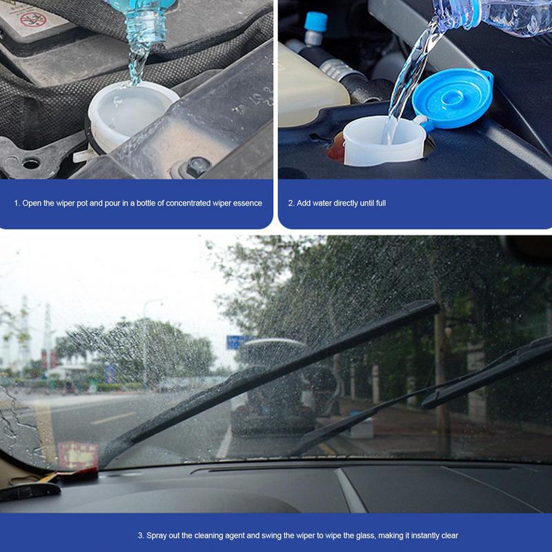 Vehicle Windshield Cleaning Fluid Auto Glass Cleaning Agent 50ml Car Window Glass Wiper Washer Car Wash Accessories