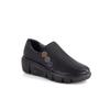 Женские мокасины с перфорацией S Comfort Черные 346f0v1ba