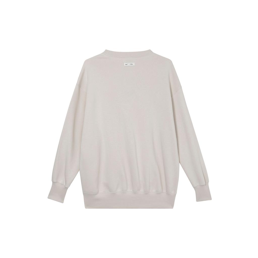 Nike Alphabet Crew Neck Casual Long Sleeve Толстовка Женская Топы Дымчато-фиолетовый FN3655-104