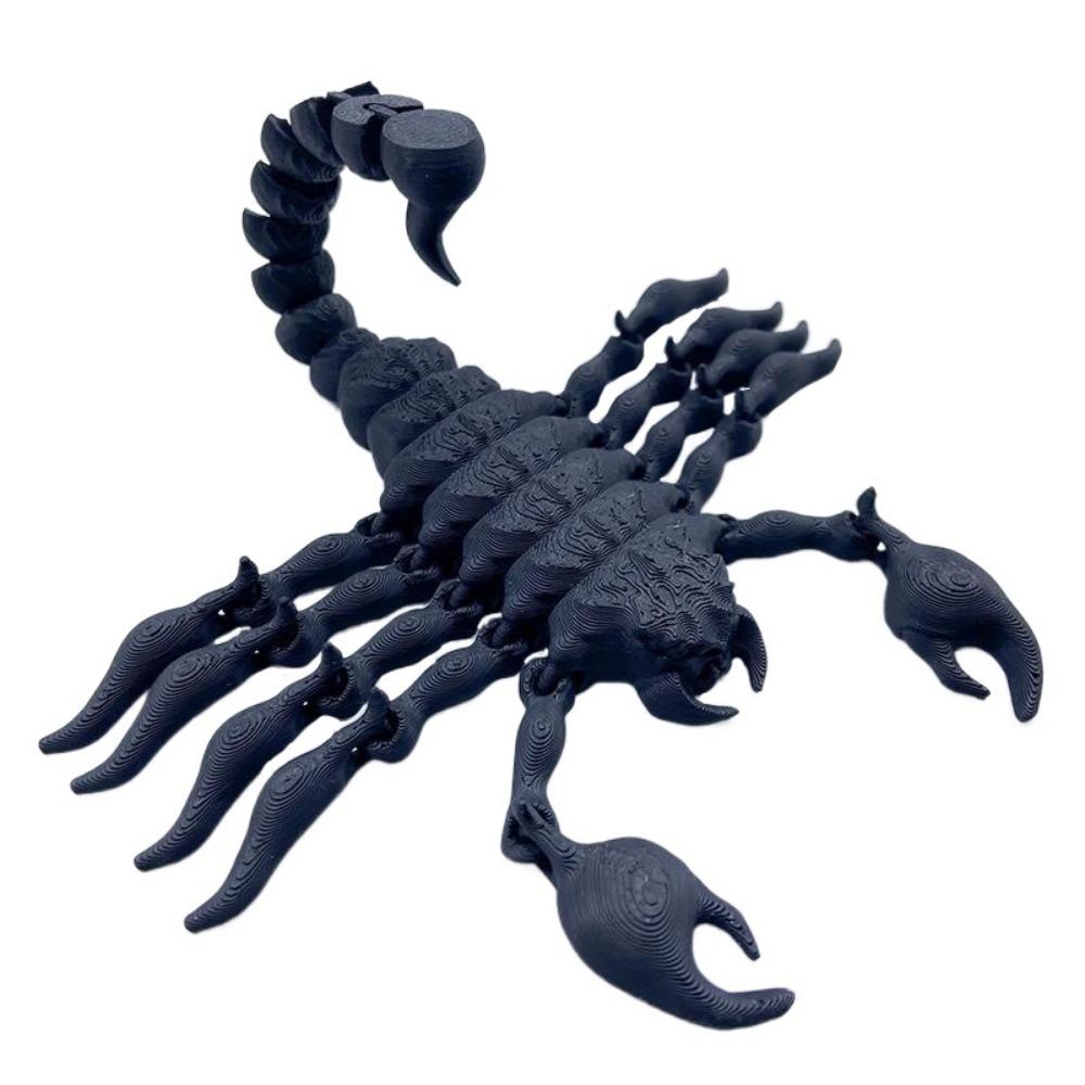 Articulated 3D Printed Simulation Toy Creative Animal Simulation Model Model Display