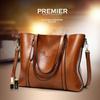 Shoulder Bags for Women Oil Wax Leather Handbag Designer Women Messenger Crossbody Bags Tote