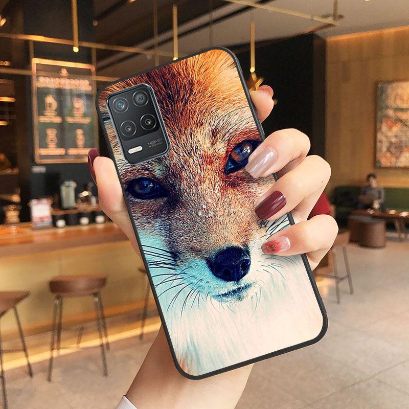 Чехол Funda Fox Soft Shell для телефона для oppo Realme 8Pro 6PRO 6i 7pro 9i 9pro C11 C21Y C21 C25Y C25S C3 Q3S XT, чехлы