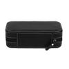 Slots Embedded Portable Travel Storage Bag For Watch/Daily Necessities Storage Box Leather Zipper Watch Box