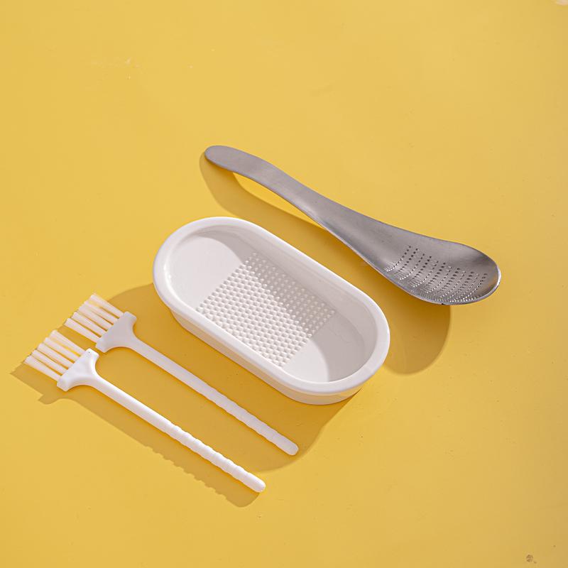 Керамический измельчитель имбирного пюре, ручной измельчитель имбирного пюре, натирание и измельчение чеснока, васаби