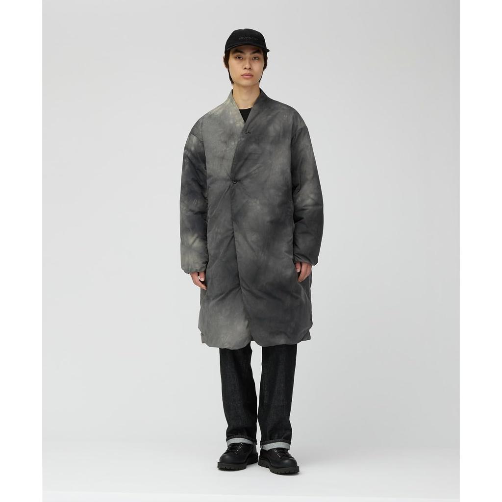 Down Coat Snow Peak Shibori Dyeing Unisex 750 Fill Power Washable Down Shawl Collar 100261CT02