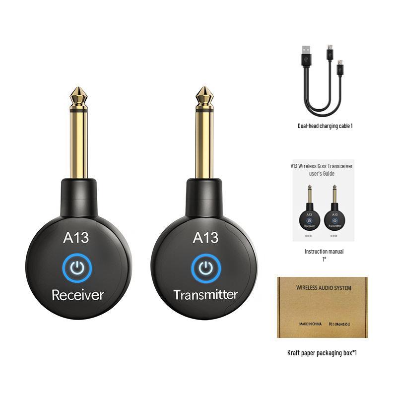 Беспроводной аудиоприемник-передатчик A8 A9 для акустической гитары