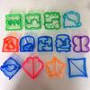 Dinosaur Sandwich Cutter Bread Mold, Plastic Bento DIY, Random Color