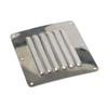 Silver Louvered Vent Cover Ventilation Covers Marine Boat Air Vent Plate Window Square Vents  Boats