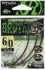 RYUGI HPB062 Крючок для сережки Brutal TC 6/0. черный
