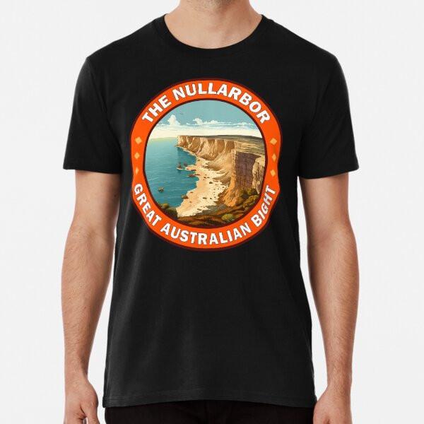 The Nullarbor Great Australian Bight Travel Retro Emblem TShirt Made in Austral Unisex T-Shirt