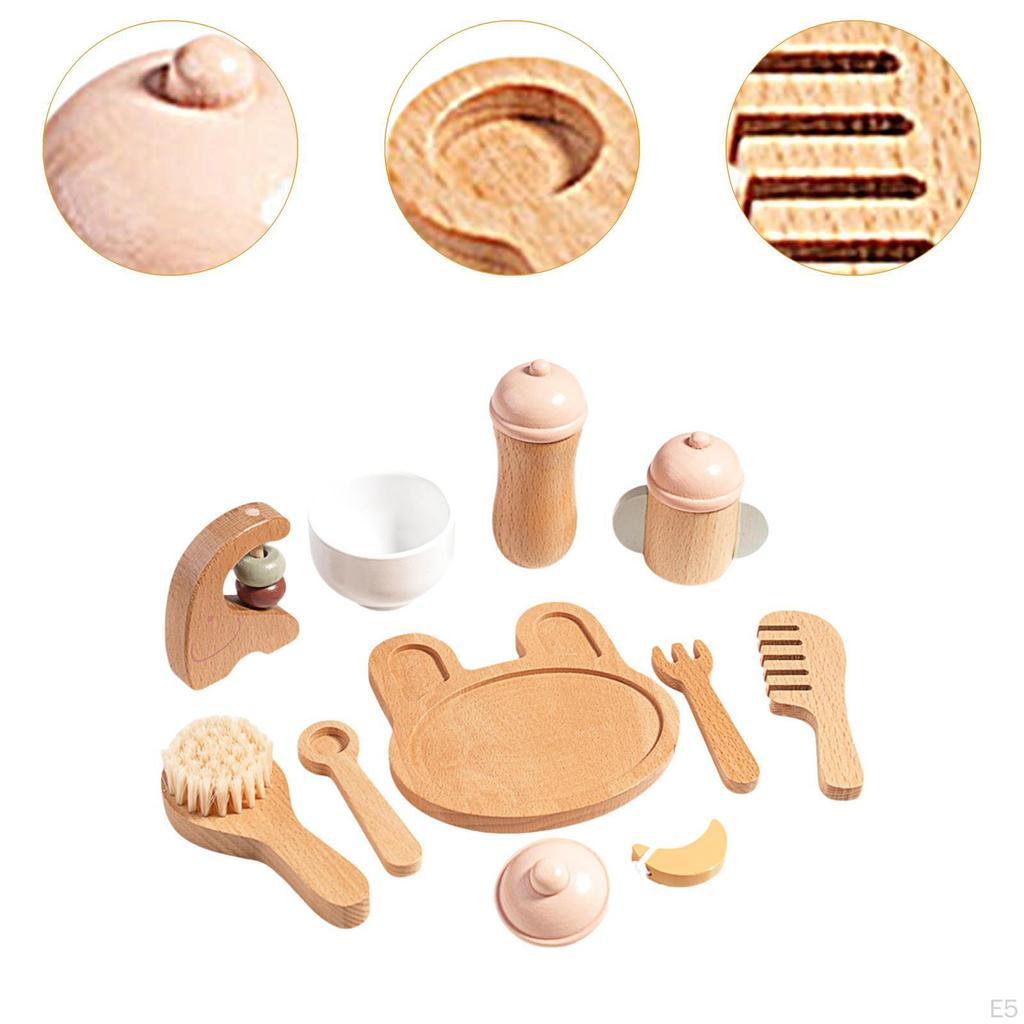 Ролевые игры Игровой набор Детские игрушки Набор жизненных навыков Моделирование Ролевой Послеобеденный чай Монтессори для