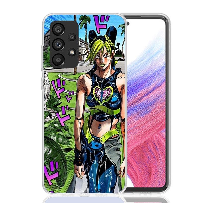 Чехол для телефона JoJo's Bizarre Adventure Джолин Куджо для Samsung Galaxy A17 A16 A14 A15 A13 A57 A56 A54 A55 A53 A37 A36 A34 A35 A33