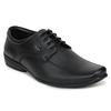 Liberty Fortune UVL-35 Men’s Formal Lacing Derby Shoes - Black, Brown - Synthetic Leather Lace-Up with Cushioned Footbed - Stylish Office Footwear