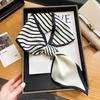 Spring/Summer 13*76cm Long Headband Fashion Ribbon Decorative Luxury Imitation Silk Scarf Women’s Occupation Neckerchief