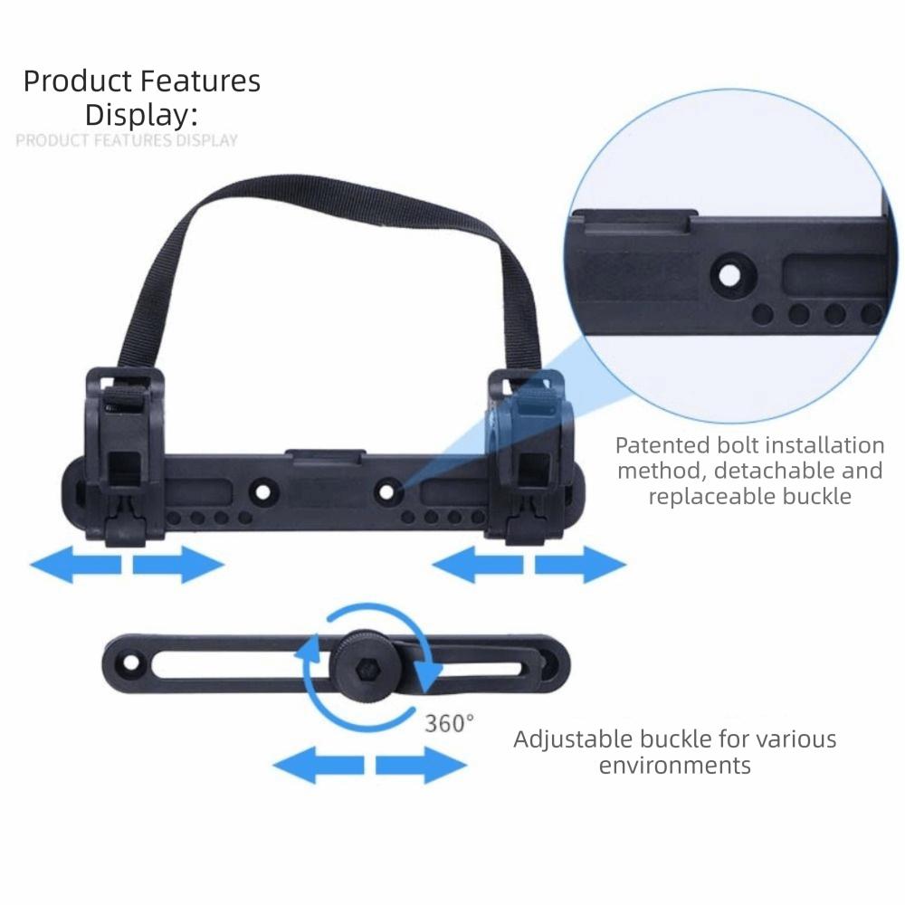 Adjustable Bike Side Bag Hook Pannier Rack Bicycle Luggage Buckle Bike Bag Buckle Riding Equipment