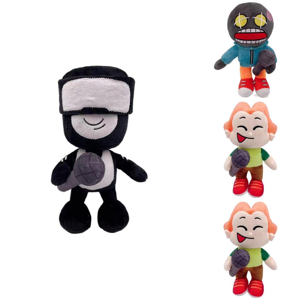 Adorable And Super Soft Friday Night Funkin Plush Toy Fnf Whitty And Girlfriend Stuffed Animal