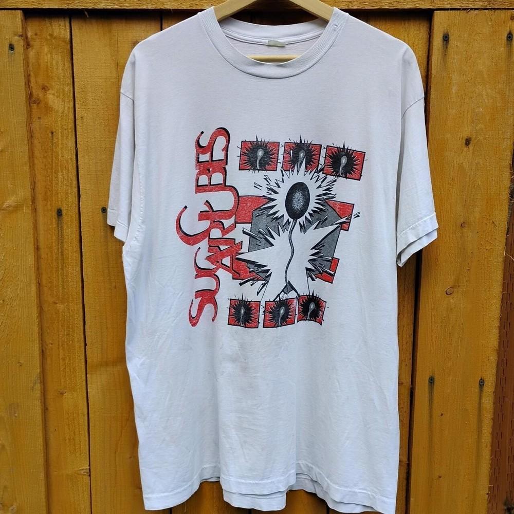 Vintage The Sugarcubes Stick Around for Joy Shirt Unisex Concert S to 5XL DO241 Unisex T-Shirt