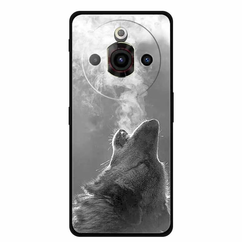 Чехол для ZTE Nubia Focus Pro 5G Мягкий бампер для Nubia Focus Pro Черные силиконовые чехлы для телефона Nubia Focus Pro 5G Защитный чехол
