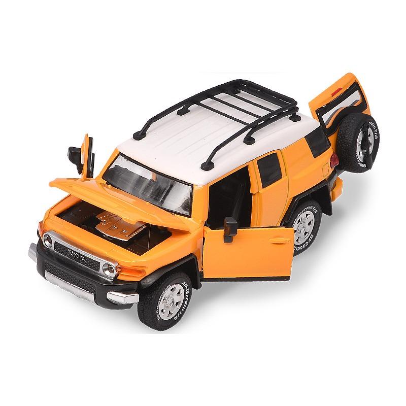 1/32 Toyota FJ Cruiser литые модели автомобилей и игрушечные металлические внедорожники модели автомобилей звук и свет высокая имитация детские подарки