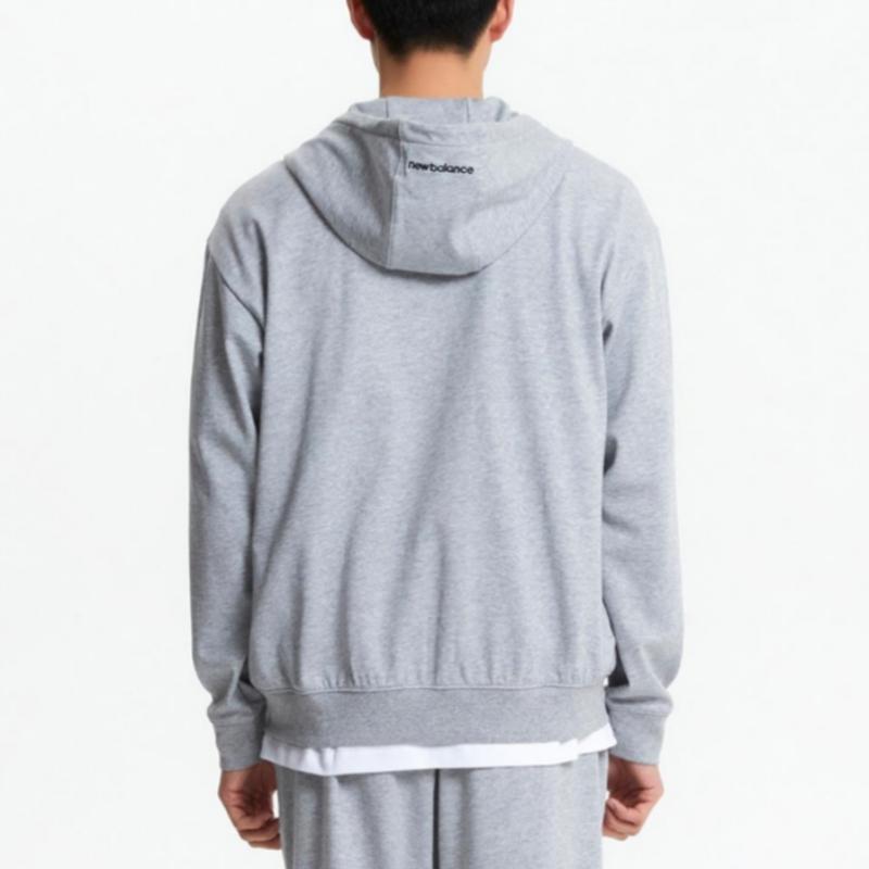 New Balance Essentials Однослойная сетчатая толстовка на молнии с капюшоном B1 Nbmdf21403 16 19 Ac