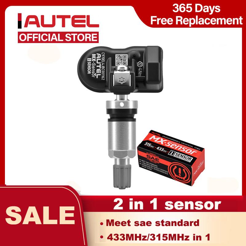 AUTEL MX Sensor 433 315 TPMS Mx-Sensor Сканер Инструменты для ремонта шин Автомобильный аксессуар Тестер-программатор датчика давления в шинах
