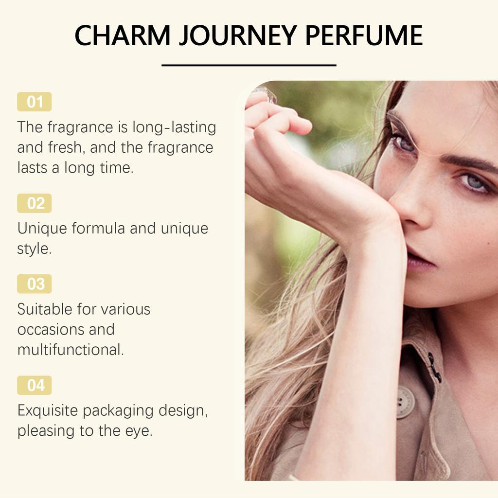 Парфюм Ежедневный Портативный Натуральный Свежий Парфюм Charm Парфюм Стойкий Парфюм Свежий Парфюм Женские Духи 50 мл