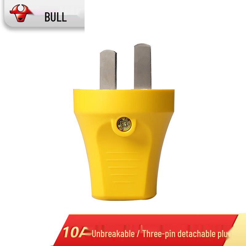 BULL GNT-10S2 10A 3-Pin DIY Power Plug