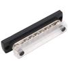 12 Point Power Distribution Block 2 X M6 Terminal Studs Terminal Bus Bar for RV Marine