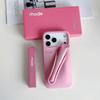 Чехол для телефона Rhode с блеском для губ для iPhone 16 15 14 13 12 17 11 Pro Max Plus Lip