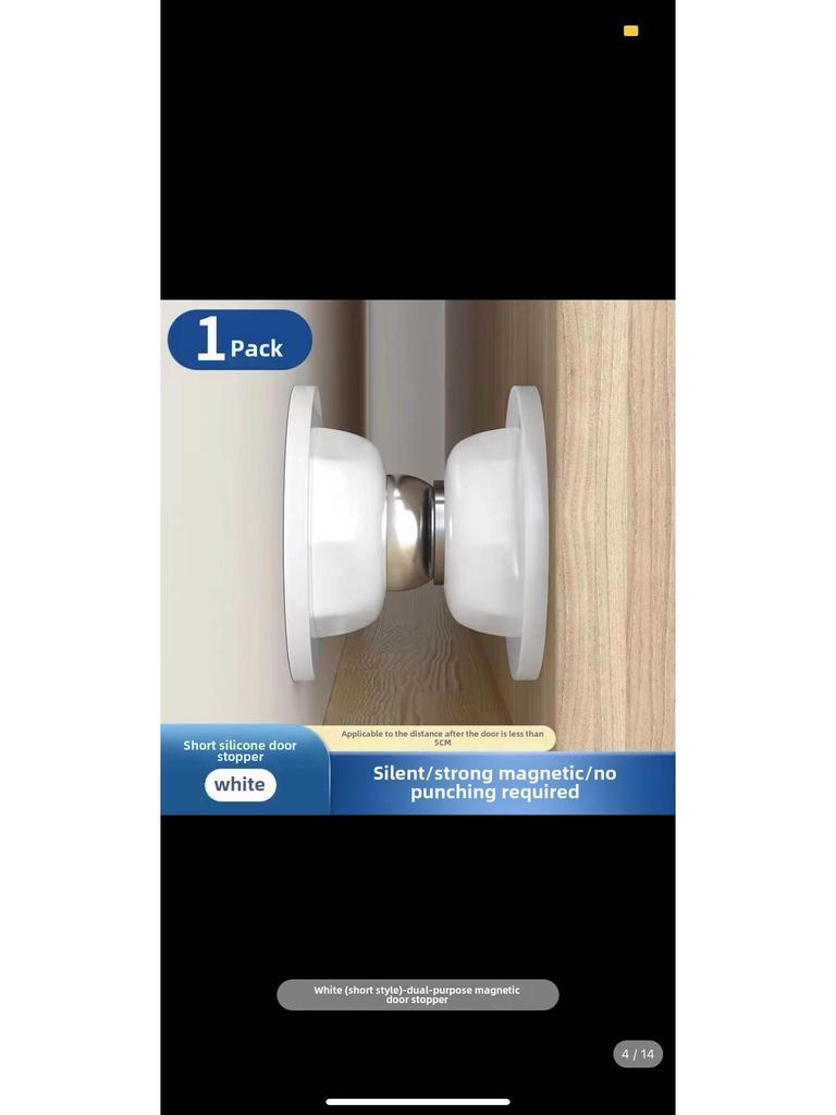 Креативный силиконовый дверной стопор: Защита от столкновений, бесшумный буфер, защита от ветра, установка без проколов