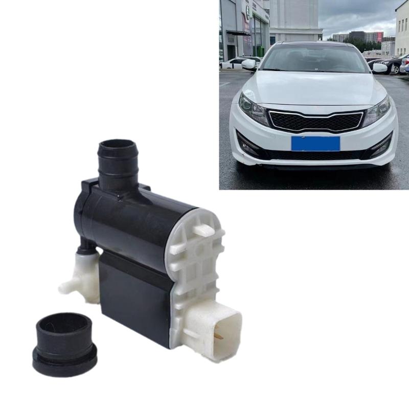 Прочный насос омывателя лобового стекла, мощный поток воды, прочный, ABS, мощный насос омывателя 985102C100, замена для транспортных средств