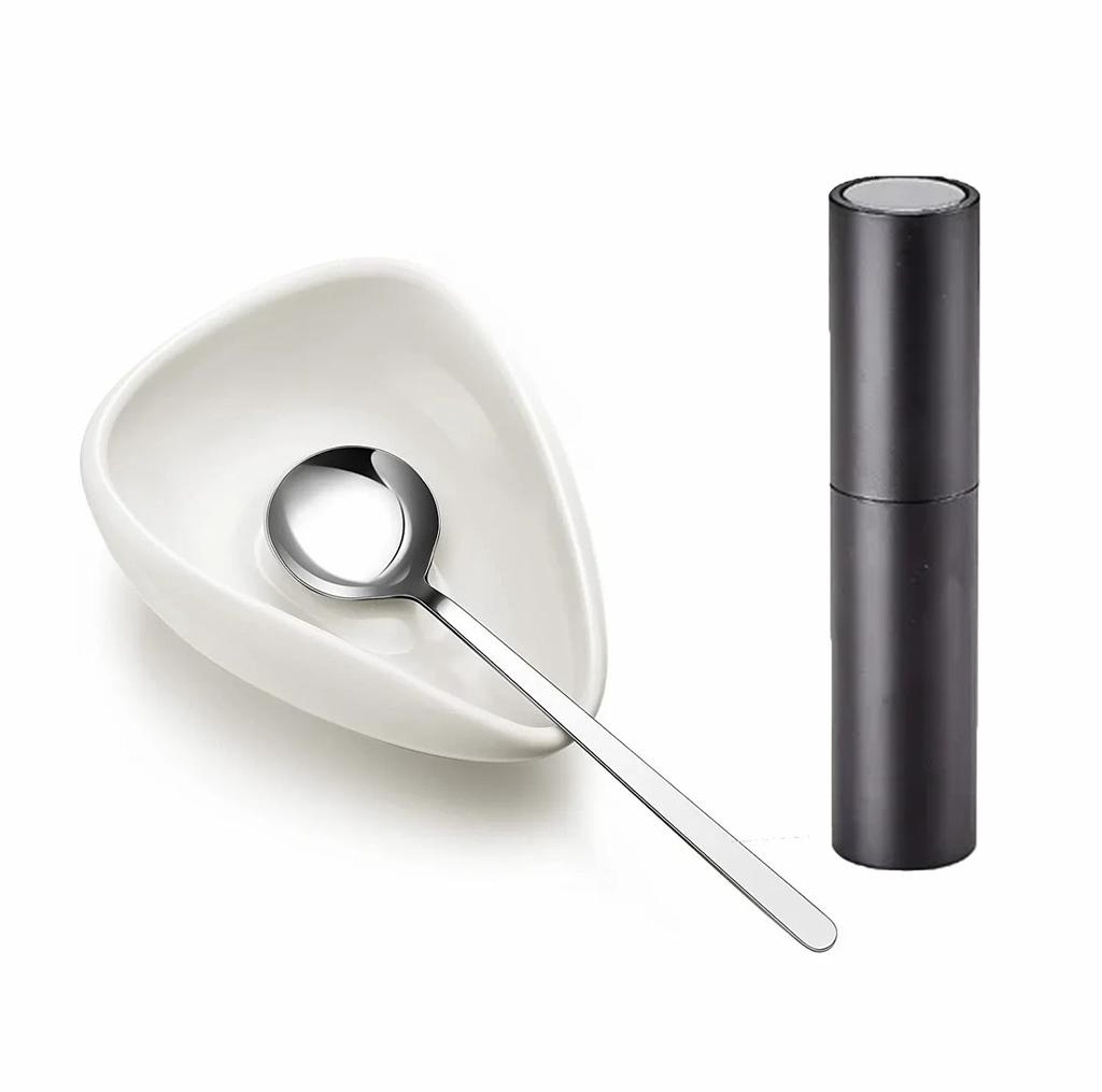 Подносы для дозирования кофейных зерен и распылитель, портативный увлажнитель, порошок, защита от мух и статического электричества, аксессуары для кофемолки для эспрессо