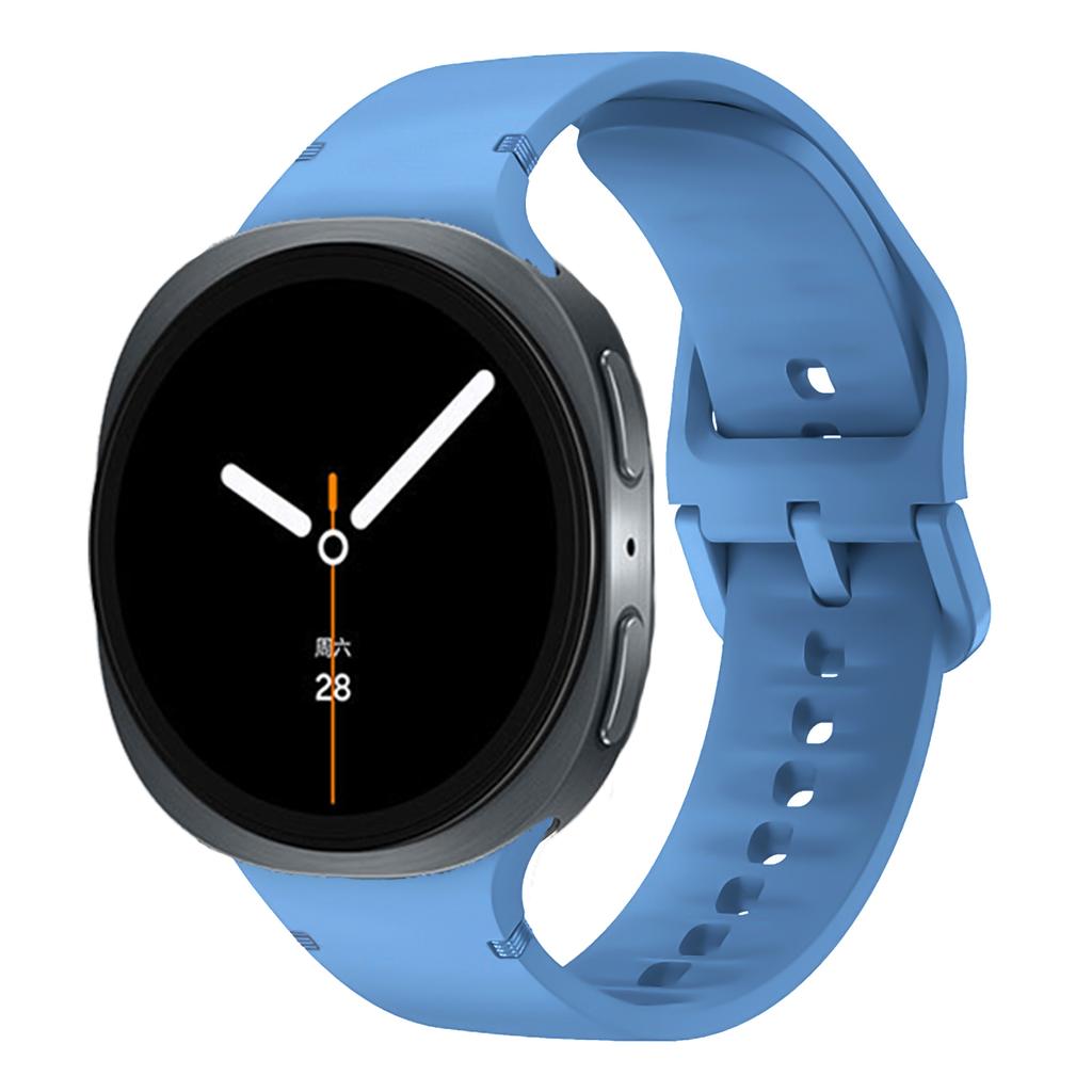 Спортивный силиконовый ремешок для Samsung Galaxy Watch 8 Ремешок 44 мм 40 мм Аксессуары correa pulseira Браслет Galaxy Watch 8 classic 46 мм
