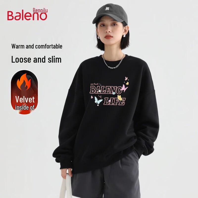 Baleno Women's Trendy Graphic Crewneck Pullover